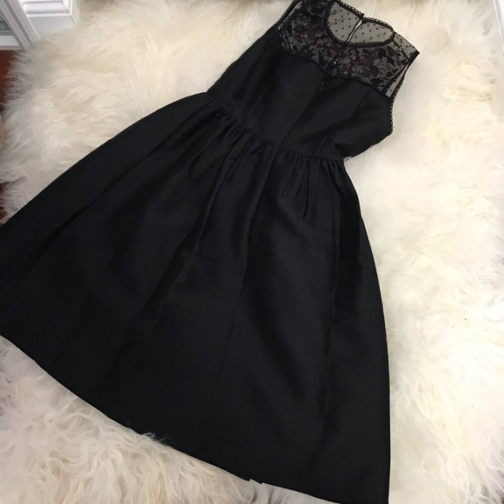 Kate Spade embroidered mikado dress - Picture 6 of 8